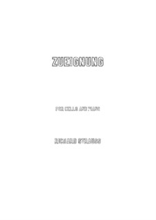 No.1 Zueignung: Для виолончели и фортепиано by Рихард Штраус