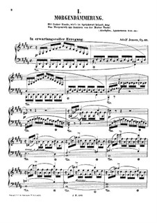 Idylls, Op.43: Nr.1 Morgendrämmerung by Адольф Йенсен