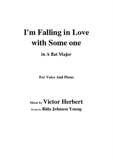 I'm Falling in Love with Someone: A flat Major by Виктор Герберт