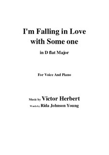 I'm Falling in Love with Someone: D flat Major by Виктор Герберт