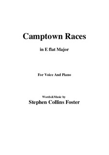 Camptown Races: E flat Major by Стефен Фостер