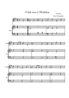 Two instruments version: Для кларнета и фортепиано by Льюис Генри Реднер