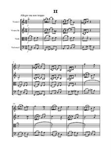 Cvartetul de coarde Nr.1 in la minor (String Quartet No.1 in a minor): II. Allegro ma non troppo by Razvan Mitoceanu
