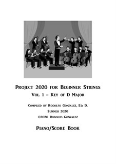 Project 2020 for Beginner Strings: Piano/Score by folklore