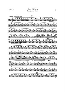 Симфония No.5, FS 97 Op.50: Партия альта by Карл Нильсен