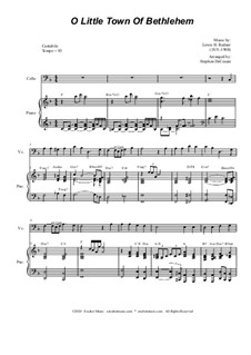 Two instruments version: Для виолончели и фортепиано by Льюис Генри Реднер