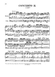 Концерт для органа с оркестром No.2 ля минор, BWV 593: Переложение для органа by Иоганн Себастьян Бах