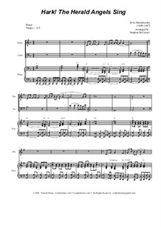 Version by S. DeCesare: Duet for Violin and Cello by Феликс Мендельсон-Бартольди