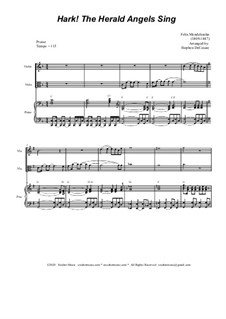 Version by S. DeCesare: Duet for Violin and Viola by Феликс Мендельсон-Бартольди
