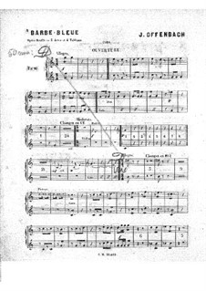 Синяя Борода: Партия валторн by Жак Оффенбах
