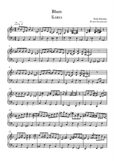 Блюз, Op.1: Блюз by Юлия Белинская
