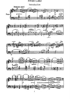 Фрагменты: Акты I-II, для фортепиано by Петр Чайковский
