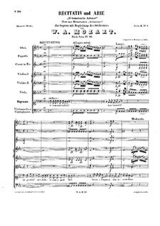 O temerario Arbace, K.79: O temerario Arbace by Вольфганг Амадей Моцарт