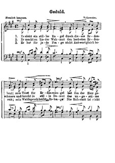 Geduld: Geduld by folklore