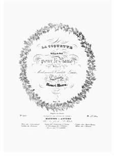 La Coquette, Scene de Bal, Op.79: La Coquette, Scene de Bal by Анри Герц