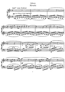 Rêverie, L.68: Для фортепиано by Клод Дебюсси