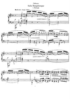 Вся сюита: Для фортепиано by Клод Дебюсси