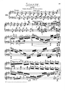 Соната для фортепиано No.30, Op.109: Для одного исполнителя by Людвиг ван Бетховен