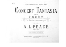Концертная фантазия для органа: Концертная фантазия для органа by Albert Lister Peace