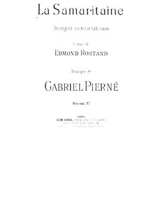 La samaritaine: Для хора и фортепиано by Габриэль Пьерне