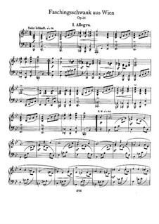 Венский карнавал, Op.26: Для фортепиано by Роберт Шуман