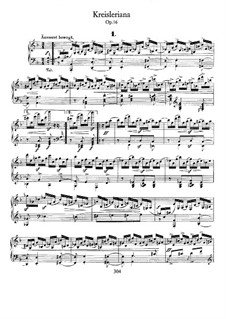 Крейслериана, Op.16: Для одного исполнителя by Роберт Шуман