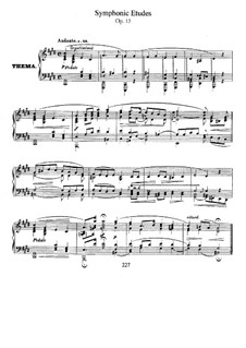 Симфонические этюды, Op.13: Сборник by Роберт Шуман