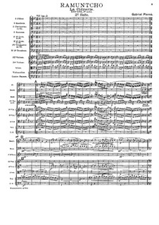 Ramuntcho: Сюита No.2 by Габриэль Пьерне