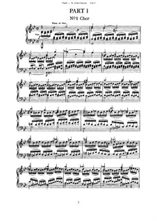 St John Passion, BWV 245: Клавир с вокальной партией by Иоганн Себастьян Бах