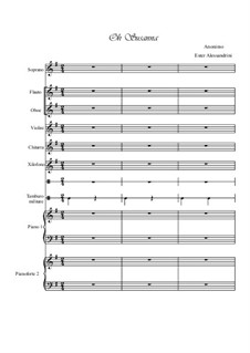 Oh Susanna: For large ensemble by folklore