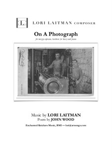 On A Photograph: For mezzo-soprano, baritone (or bass) and piano (priced for 3 copies) by Lori Laitman