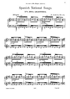 Два испанских танца, Op.164: Сборник by Исаак Альбенис