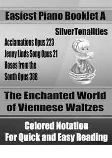 The Enchanted World of Viennese Waltzes for Easiest Piano Booklet A: The Enchanted World of Viennese Waltzes for Easiest Piano Booklet A by Иоганн Штраус (младший), Эмиль Вальдтойфель