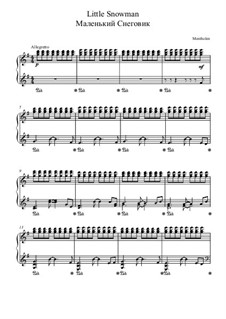 Маленький Снеговик: Маленький Снеговик by Helena D