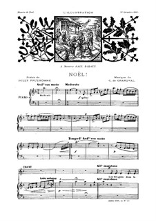 Noël: Для голоса и фортепиано by Мари Грандваль
