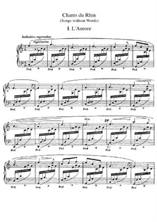 Sechs Lieder ohne Worte: Сборник by Жорж Бизе