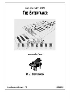 The Entertainer, for Piano: For a single performer by Скотт Джоплин