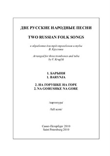 Барыня. На горушке на горе — две русские народные песни: Барыня. На горушке на горе — две русские народные песни by folklore