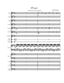 Лебедь: For large ensemble by Камиль Сен-Санс