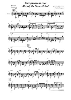 Уже растаял снег (босса нова): Уже растаял снег (босса нова) by Владимир Мальганов