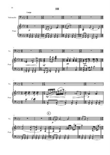 Соната No.1 для  виолончели и фортепиано: 3 часть by Владимир Полионный