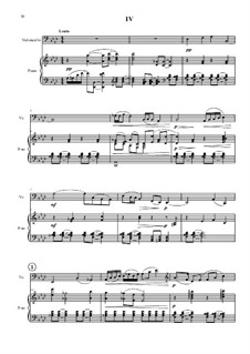 Соната No.1 для  виолончели и фортепиано: 5 часть by Владимир Полионный
