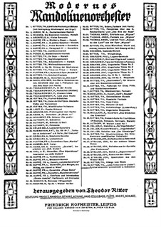 Leise flehen meiner Lieder: Leise flehen meiner Lieder by Теодор Риттер