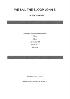 We Sail The Sloop John B: We Sail The Sloop John B by folklore