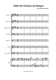 Süsser die Glocken nie klingen: For large ensemble by folklore