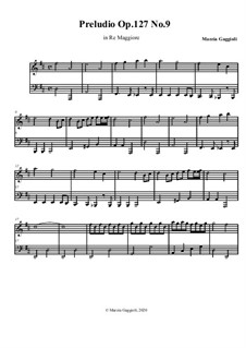 Preludios, Op.127: Preludio No.9 in Re Maggiore by Marzia Gaggioli