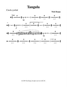 No.2 Tangula: Cymbals part by Ник Raspa
