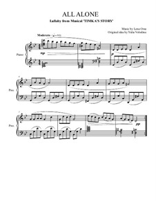 Timka's Story (musical): Lullaby (piano reduction) by Lena Orsa