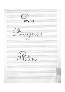 Разбойники: Партия корнетов by Жак Оффенбах