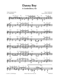 One instrument version: For guitar by folklore